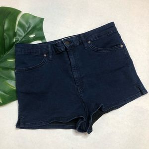 Free People high rise “we the free” shorts size 30